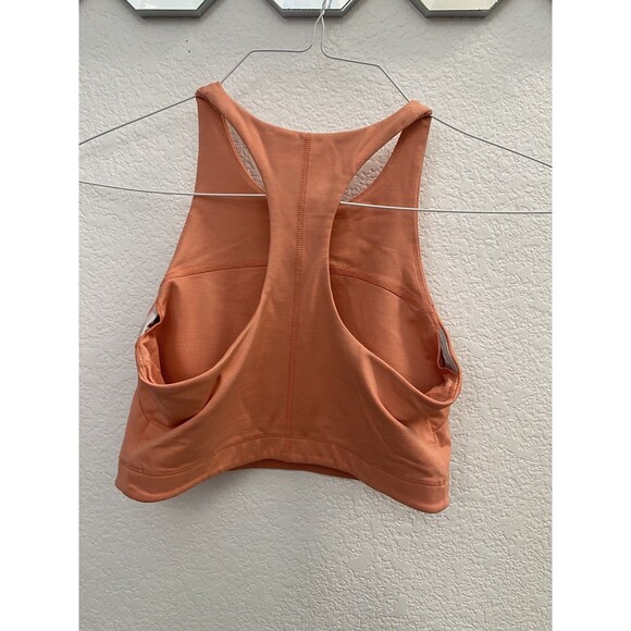 Outdoor Voices Sports Bra Coral Orange Activewear Exercise Padded Small - Picture 2 of 7